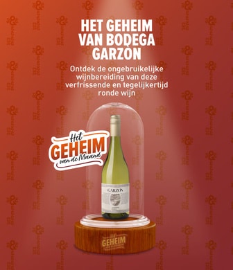 Ontdek het geheim van de maand augustus! Ontdek de Bodega Garz&oacute;n Reserva Albari&ntilde;o